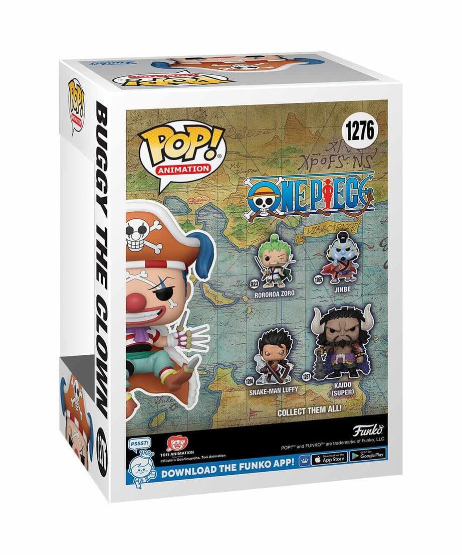 One Piece - Buggy the Clown (1276) Funko Pop! Animation Anime Vinyl Figure 9 cm