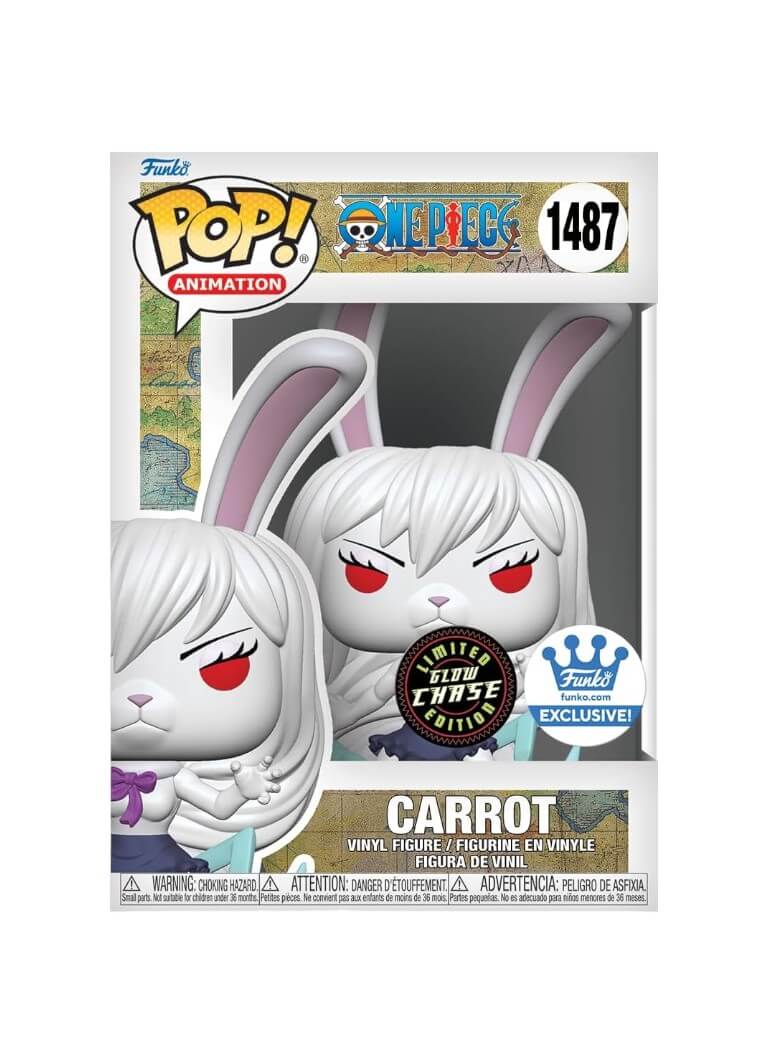 One Piece - Carrot (Sulong) GLOW CHASE (1487) Funko Pop! Animation Anime Vinyl Figure 9 cm