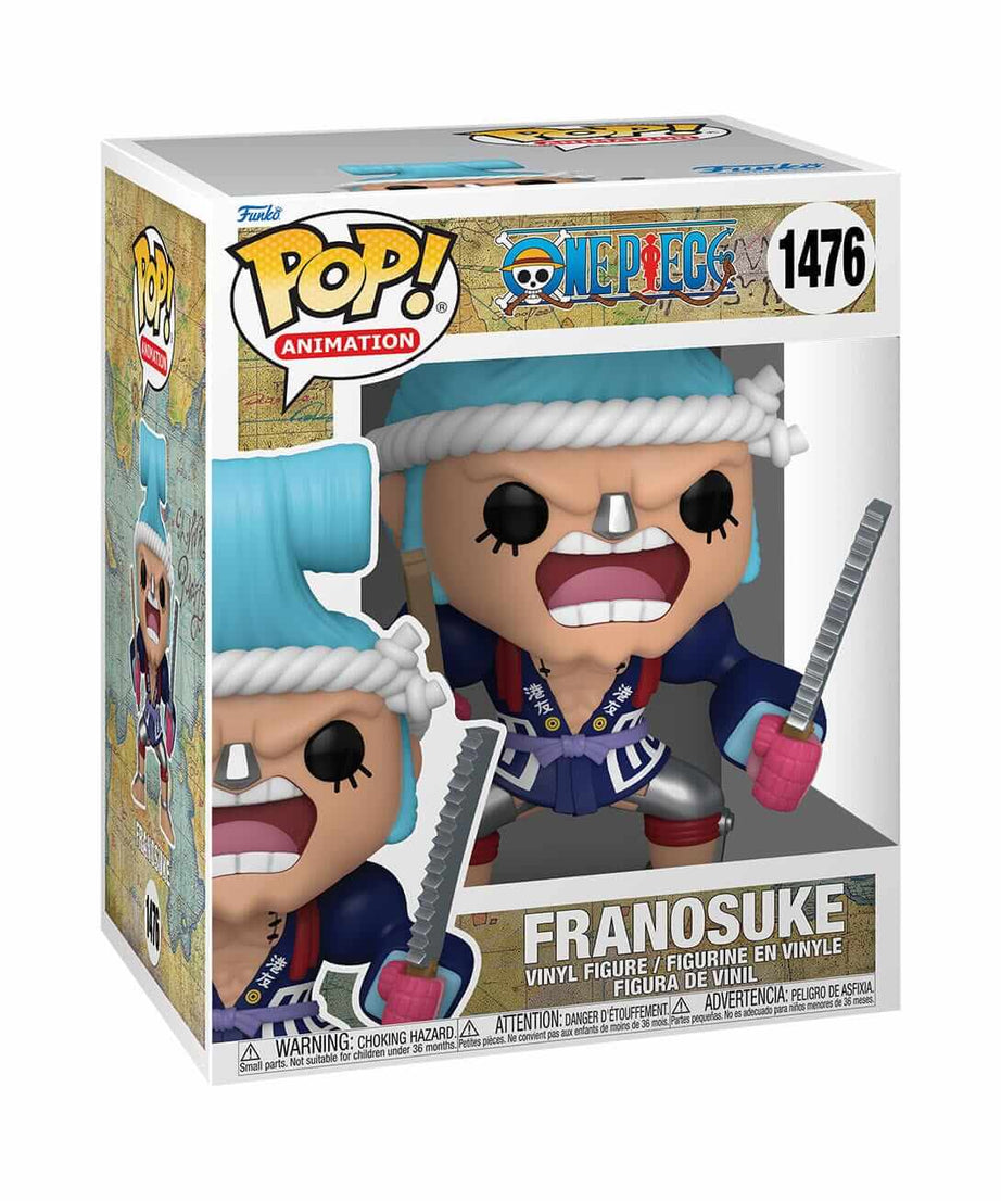 One Piece - Franosuke (1476) Oversized Funko Pop! Animation Anime Franky Wano Country Figure 16 cm
