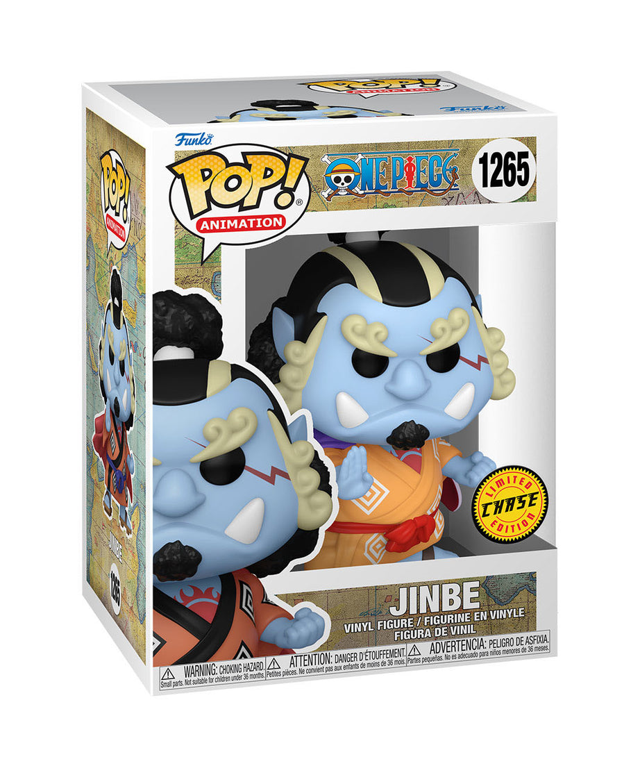 One Piece - Jinbe CHASE (1265) Funko Pop! Animation Anime Vinyl Figure 9 cm
