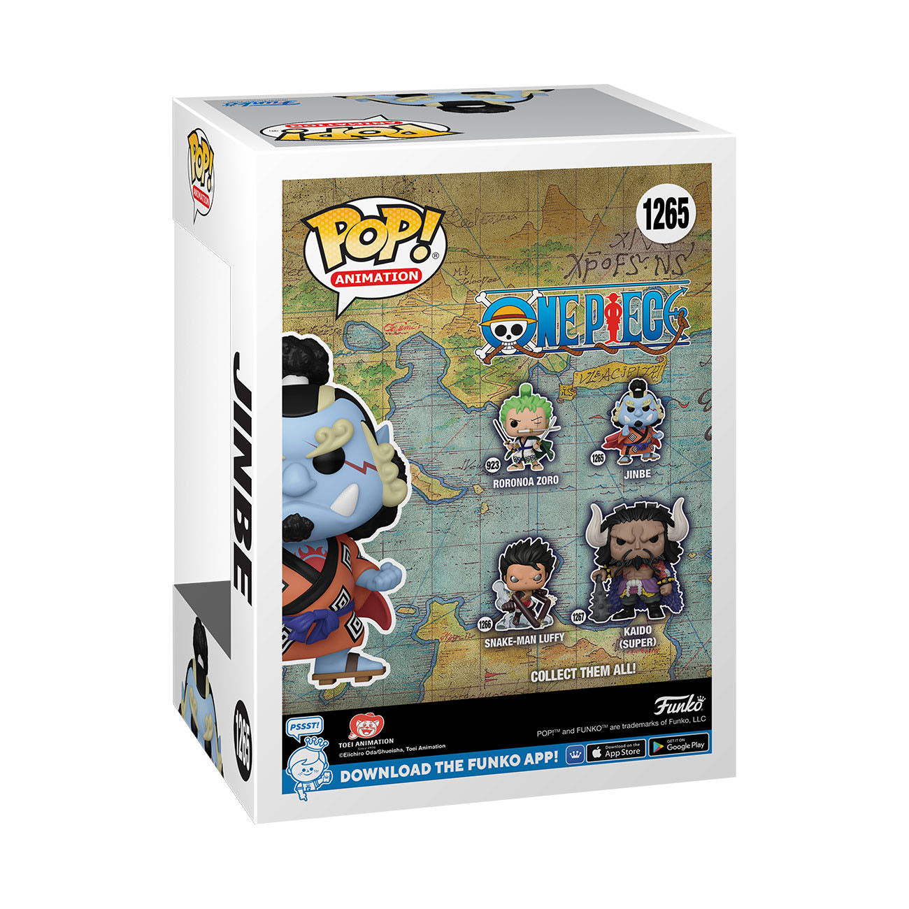 One Piece - Jinbe (1265) Funko Pop! Animation Anime Vinyl Figure 9 cm