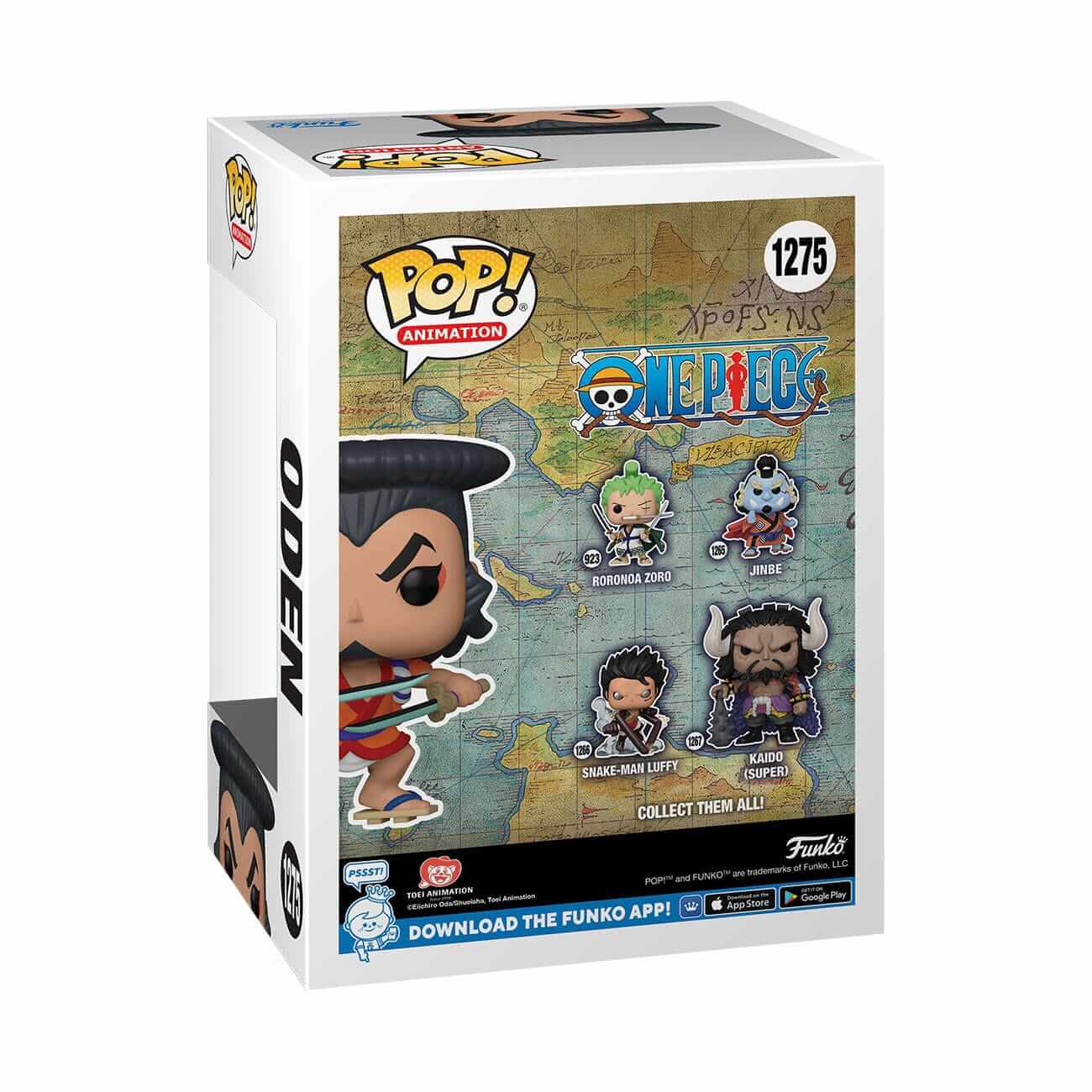 One Piece - Kozuki Oden (1275) Funko Pop! Animation Anime Vinyl Figure 9 cm