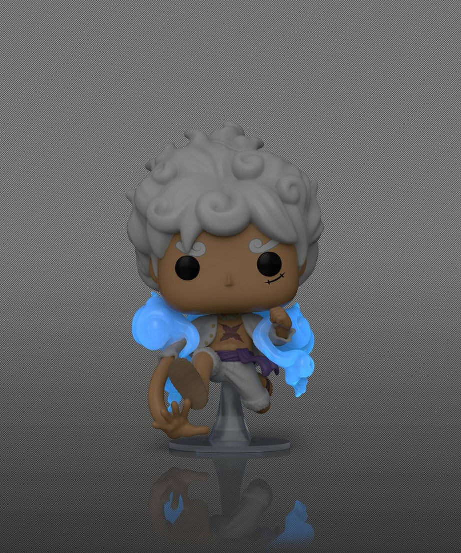 One Piece - Luffy Gear Five GLOW CHASE (1607) Funko Pop! Animation Anime Gear 5 Vinyl Figure 9 cm