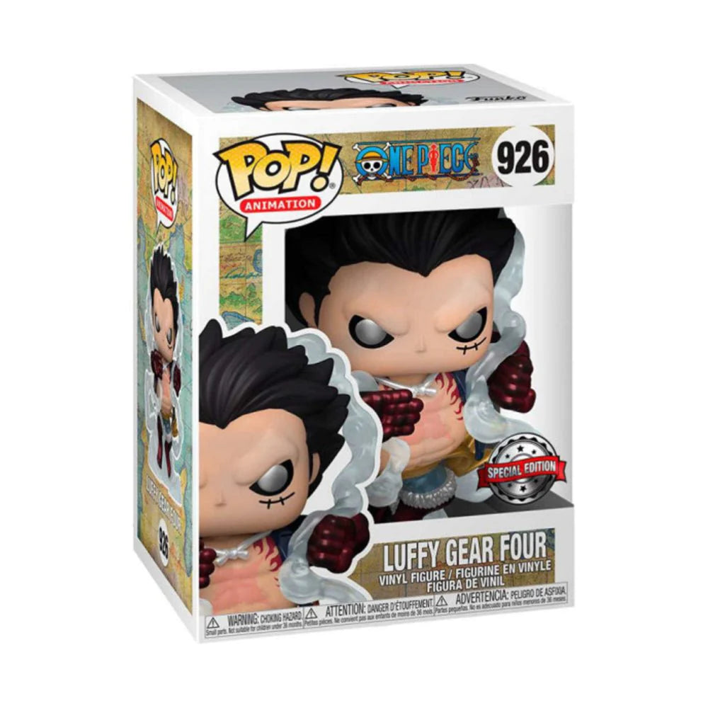 One Piece - Luffy Gear Four (METALLIC) (926) Exclusive Funko Pop! Animation Anime Gear 4 Vinyl Figure 9 cm