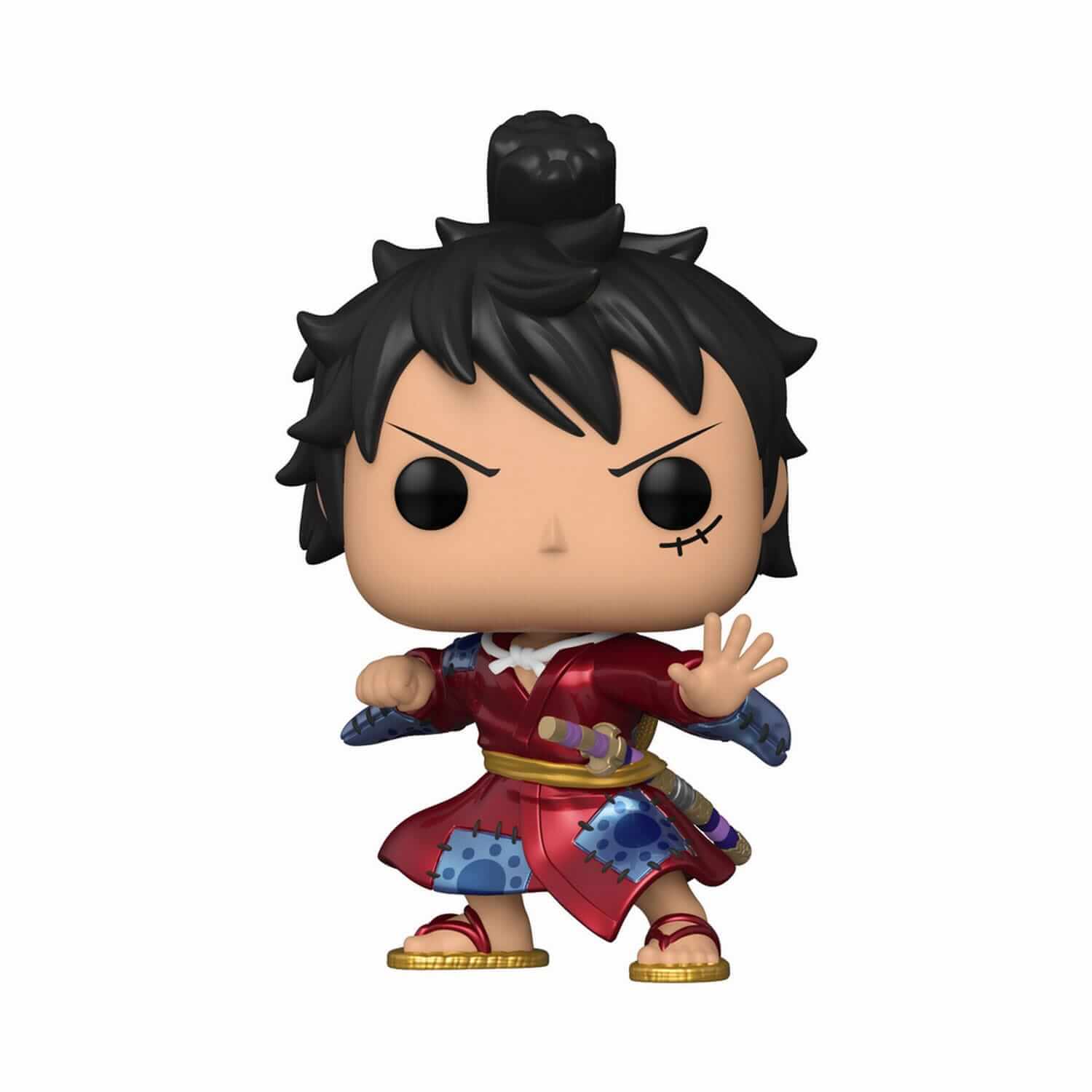 One Piece - Luffytaro in Kimono (METALLIC) (921) Funko Pop! Animation Anime Rubber Vinyl Figure 9 cm