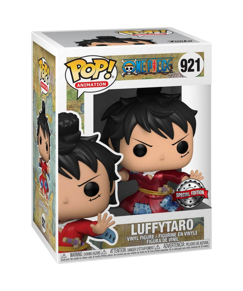 One Piece - Luffytaro in Kimono (METALLIC) (921) Funko Pop! Animation Anime Rubber Vinyl Figure 9 cm