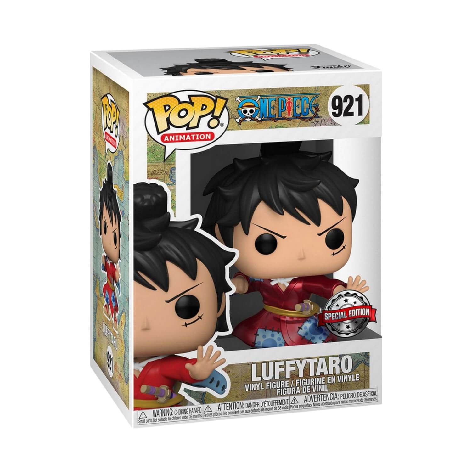 One Piece - Luffytaro in Kimono (METALLIC) (921) Funko Pop! Animation Anime Rubber Vinyl Figure 9 cm