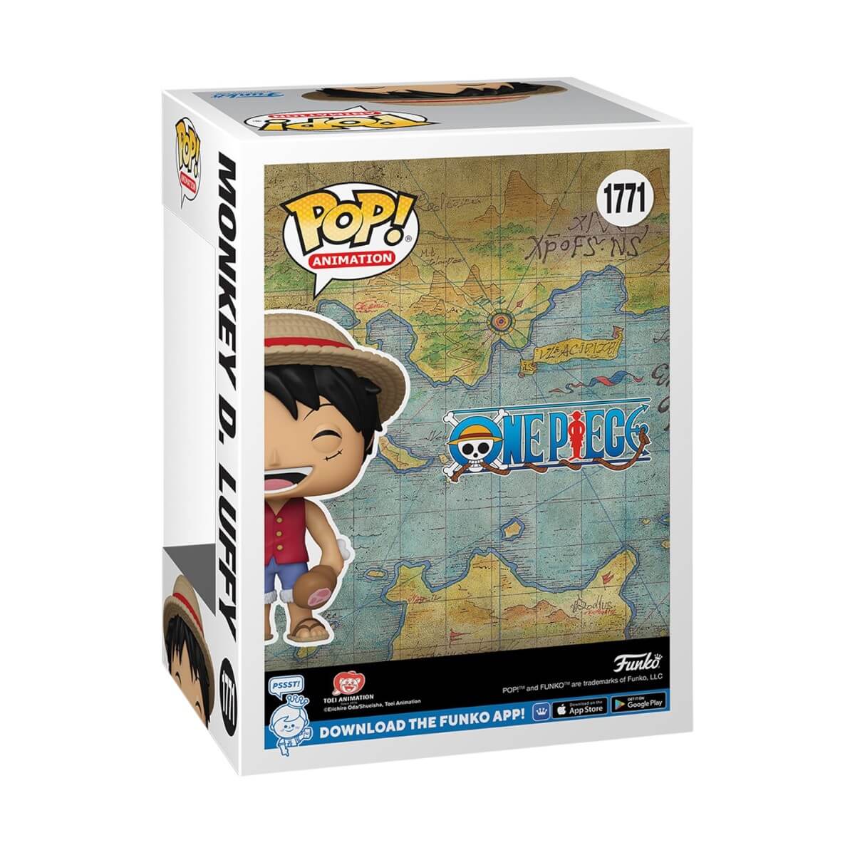One Piece - Monkey D. Luffy (Refresh) (1771) Funko Pop! Animation Anime Vinyl Figure 10 cm