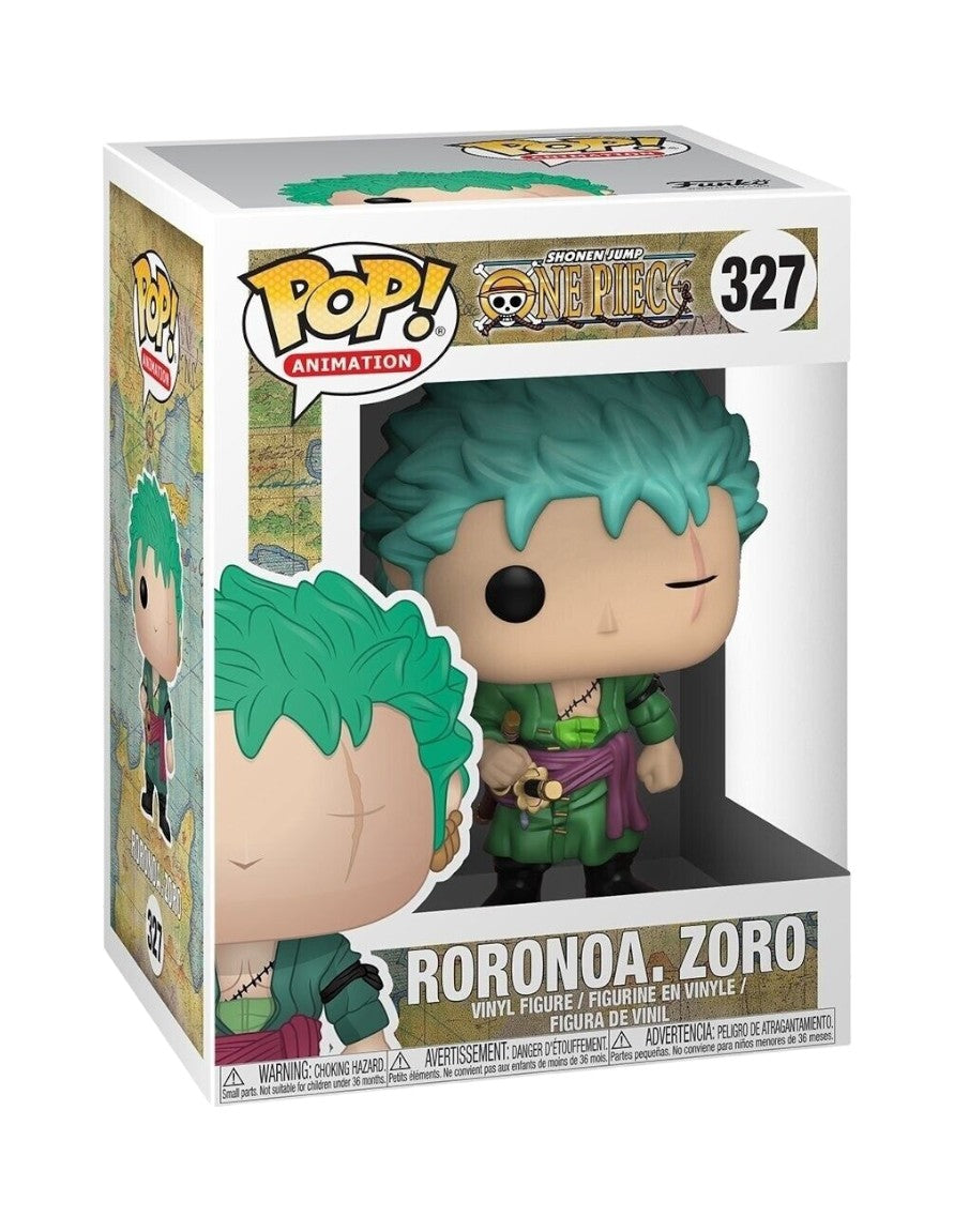 One Piece - Roronoa Zoro (327) Funko Pop! Animation Anime Vinyl Figure 9 cm