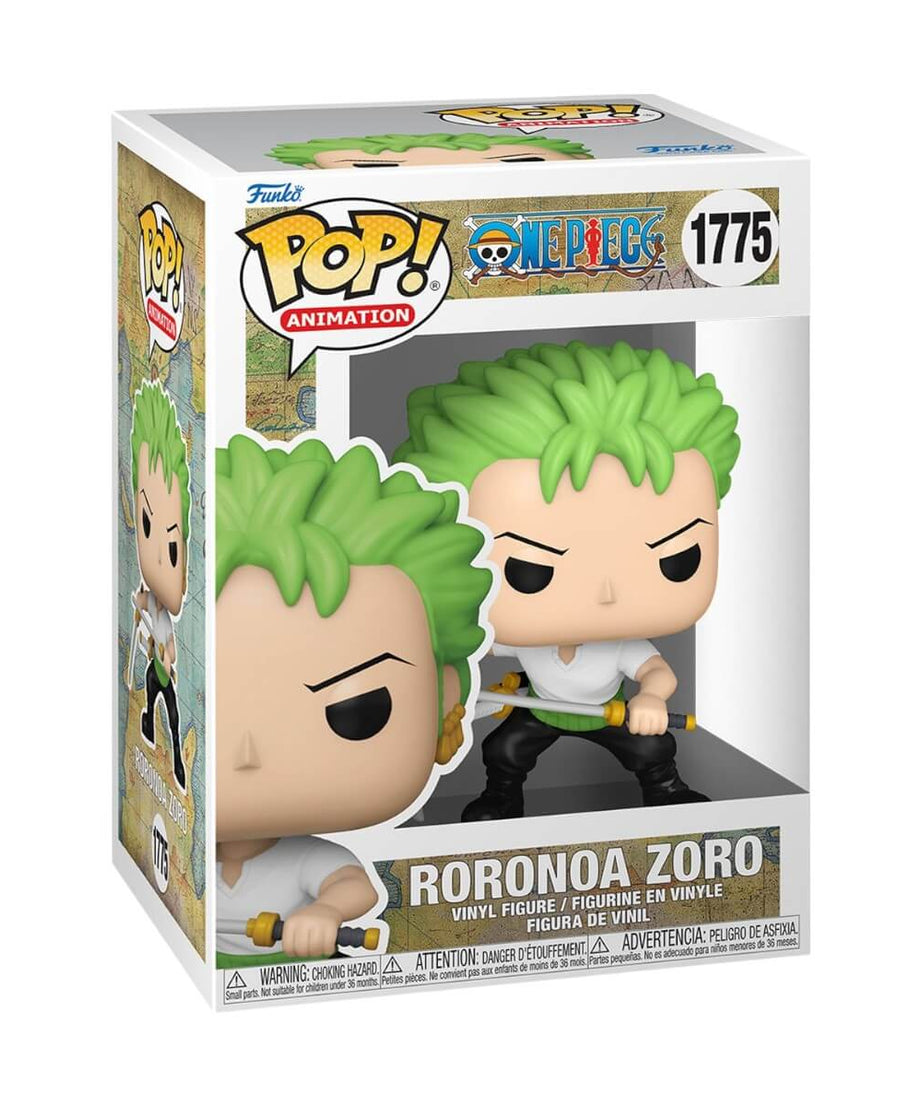 One Piece - Roronoa Zoro (Three Sword Style) (Refresh) 1775 Funko Pop! Animation Anime Vinyl Figure 10 cm