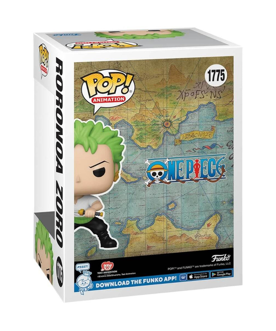 One Piece - Roronoa Zoro (Three Sword Style) (Refresh) 1775 Funko Pop! Animation Anime Vinyl Figure 10 cm