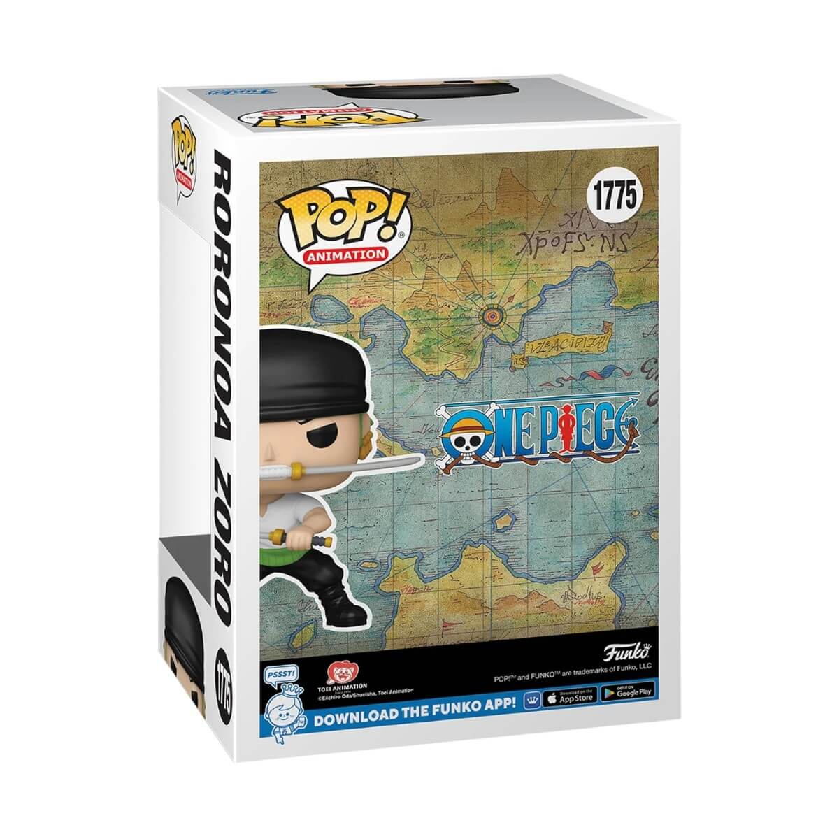 One Piece - Roronoa Zoro (Three Sword Style) CHASE (Refresh) 1775 Funko Pop! Animation Anime Vinyl Figure 9 cm