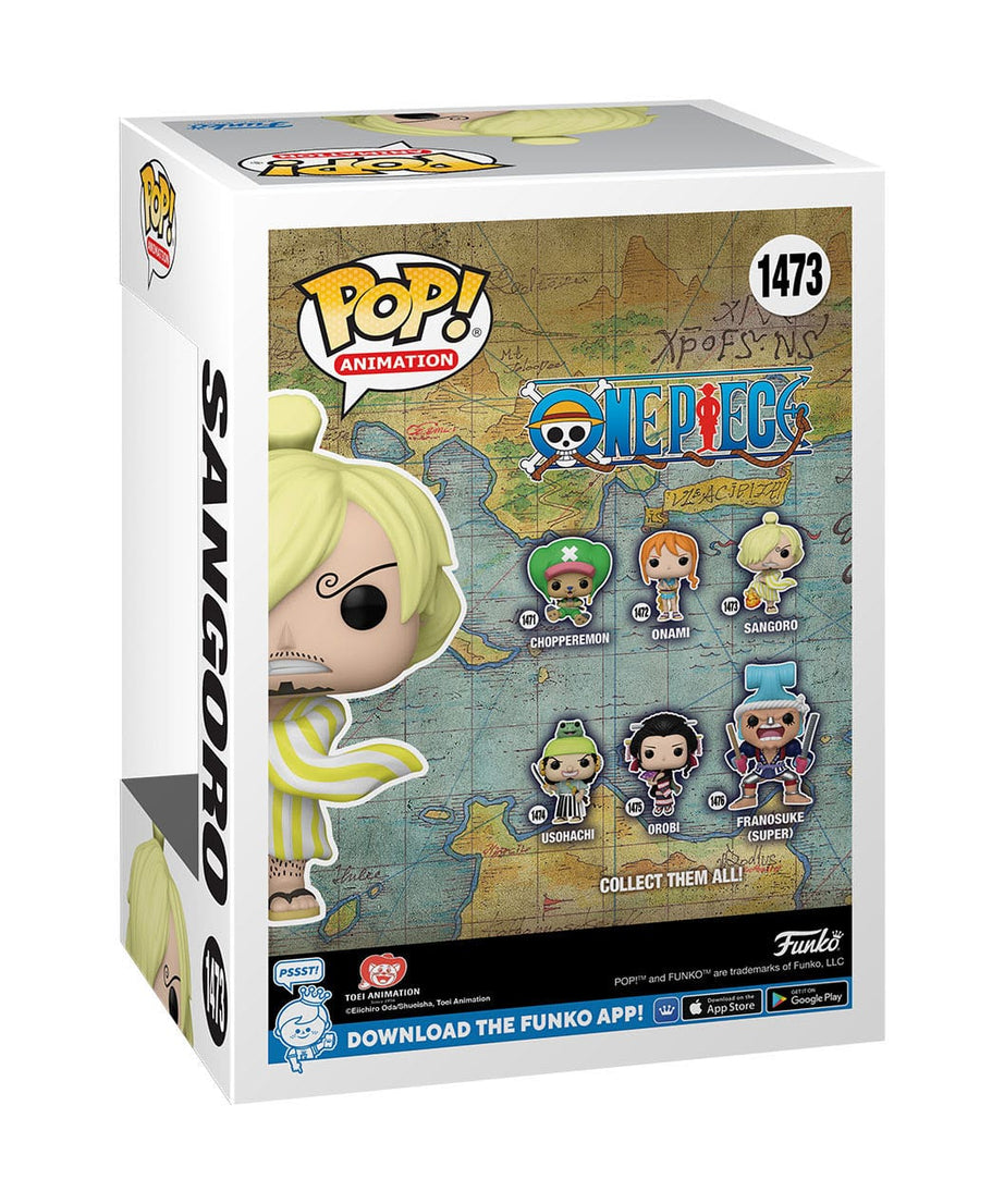 One Piece - Sangoro (1473) Funko Pop! Animation Anime Sanji Wano Country Vinyl Figure 11 cm