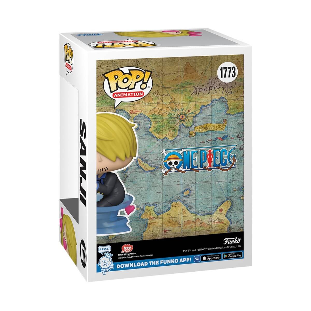 One Piece - Sanji (Refresh) (1773) Funko Pop! Animation Anime Vinyl Figure 10 cm