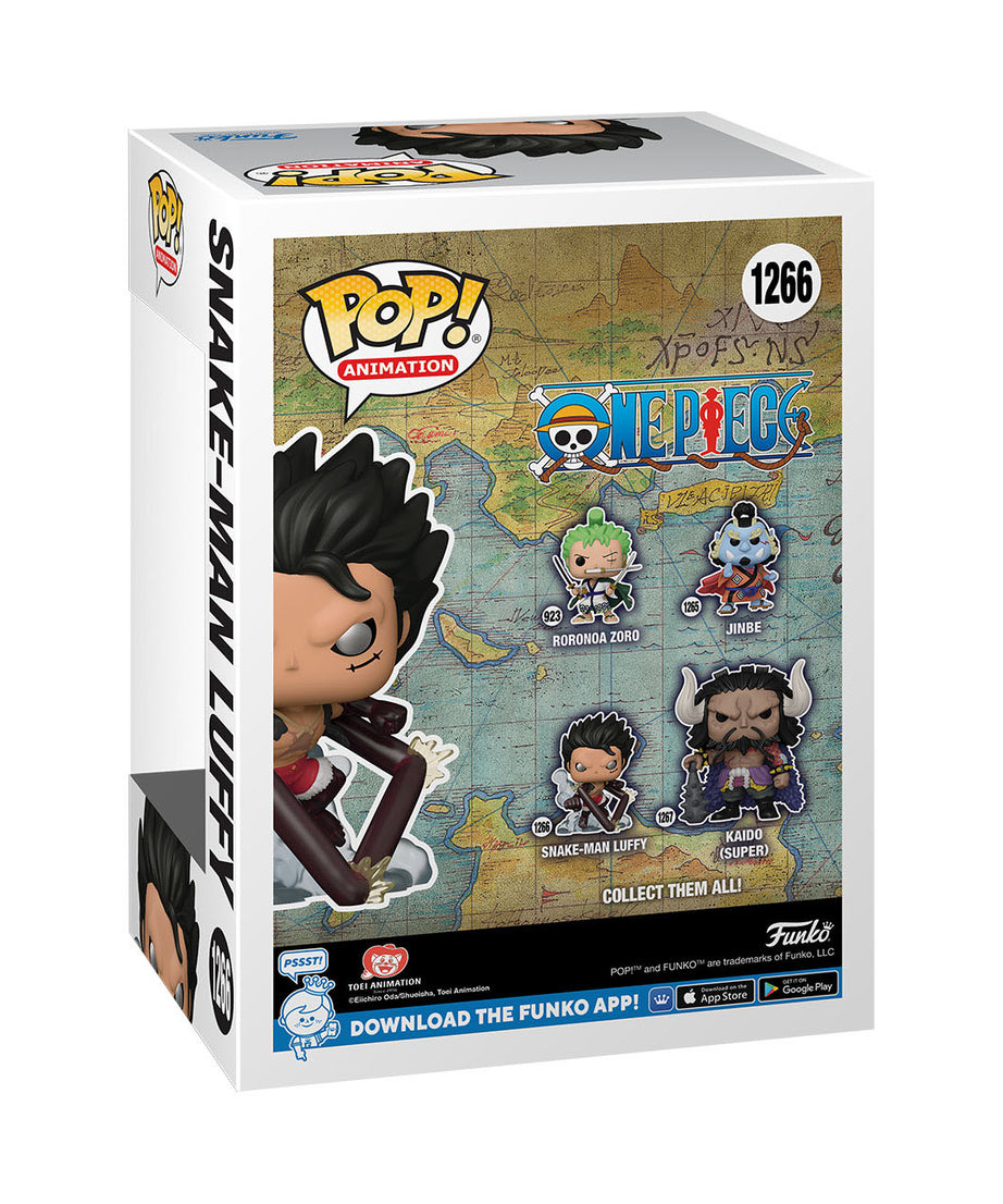 One Piece - Snake-Man Luffy (1266) Funko Pop! Animation Anime Rubber Vinyl Figure 12 cm