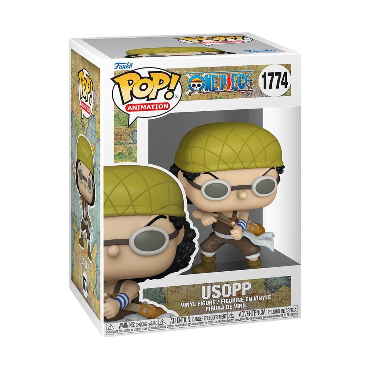 One Piece - Usopp (Refresh) (1774) Funko Pop! Animation Anime Vinyl Figure 9 cm