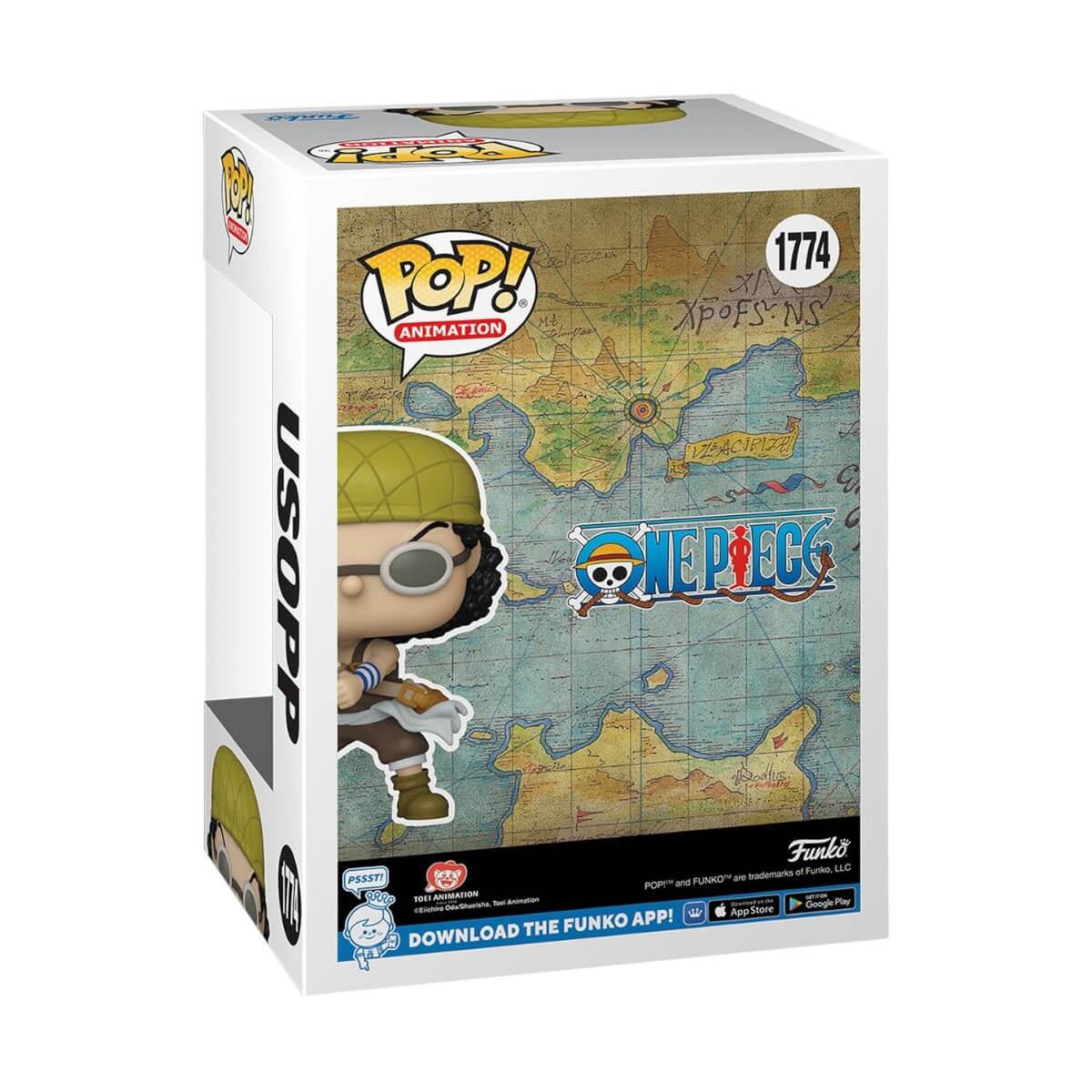 One Piece - Usopp (Refresh) (1774) Funko Pop! Animation Anime Vinyl Figure 9 cm