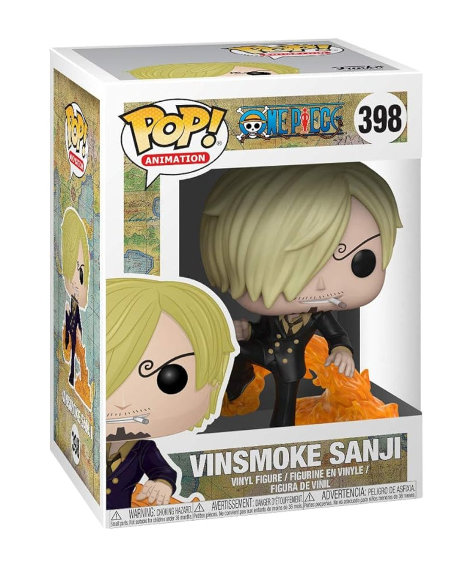 One Piece - Vinsmoke Sanji (398) Funko Pop! Animation Anime Vinyl Figure 9 cm