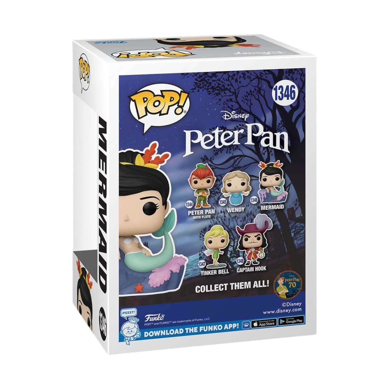 Peter Pan 70th Anniversary - Mermaid (1346) Funko Pop! Disney Vinyl Figure 9 cm