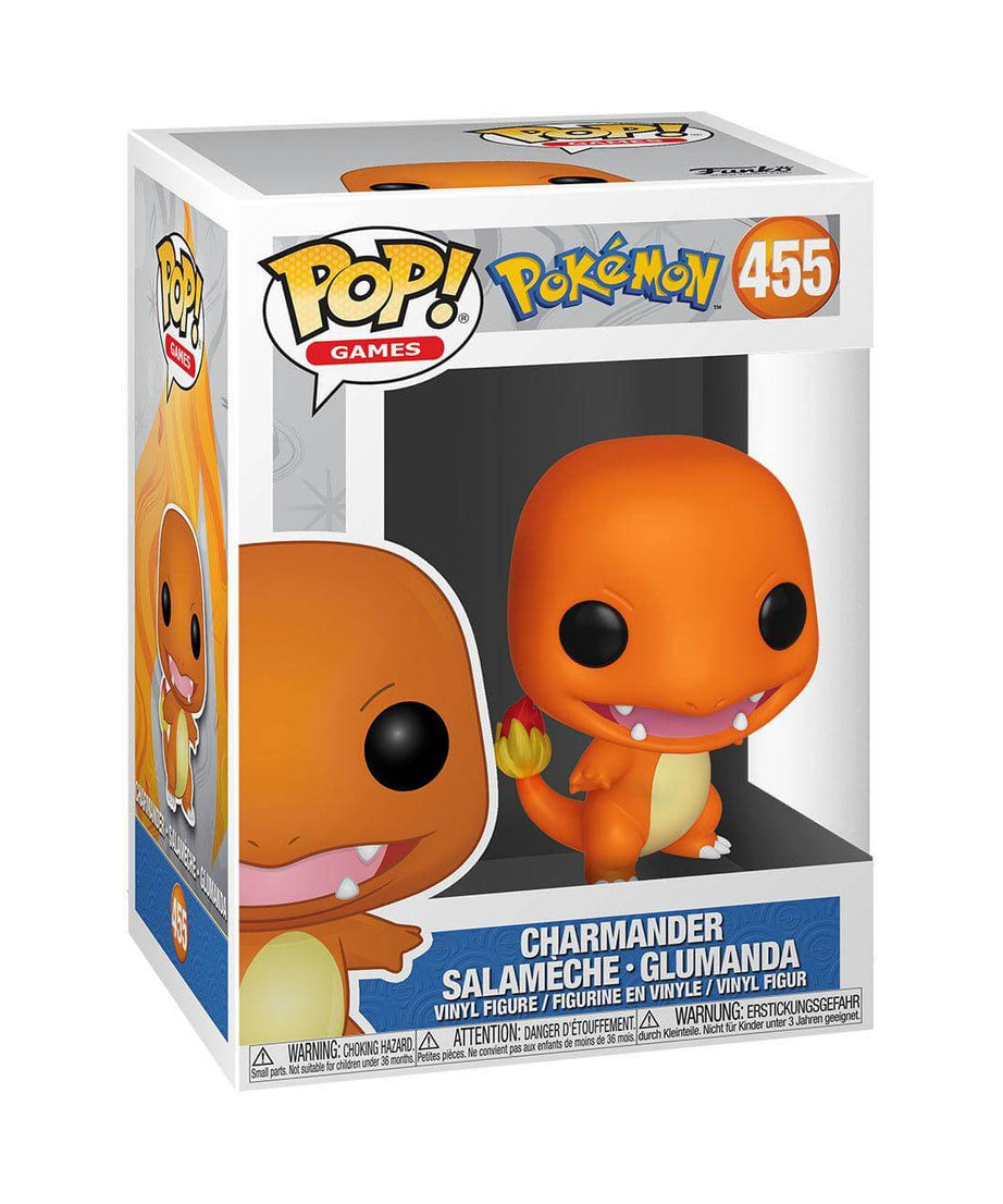 Pokémon - Charmander (455) - Salamèche - Glumanda Funko Pop! Games Vinyl Figure EMEA 9 cm