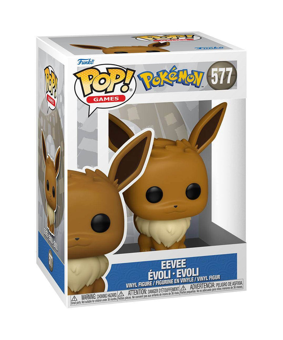 Pokémon - Eevee (577) - Evoli Funko Pop! Animation Anime Vinyl Figure EMEA 9 cm