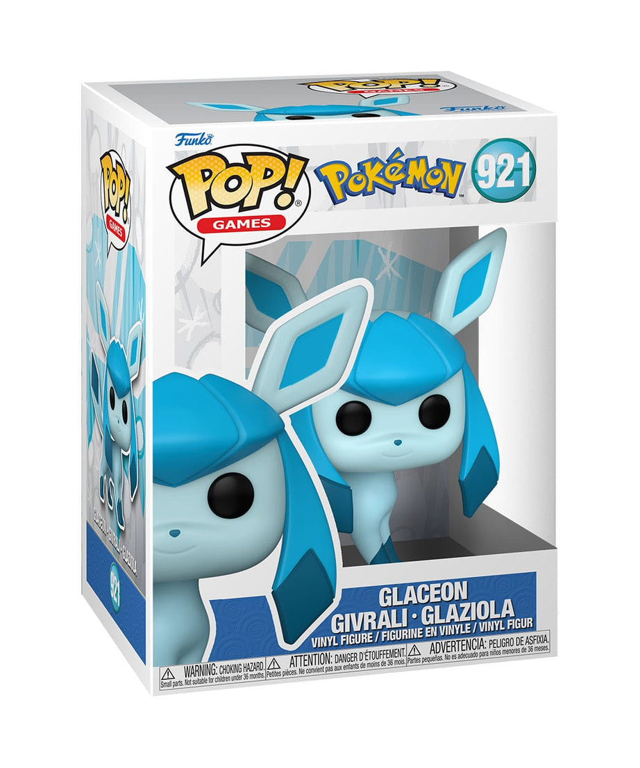 Pokémon - Glaceon (921) - Givrali - Glaziola Funko Pop! Games Vinyl Figure EMEA 10 cm