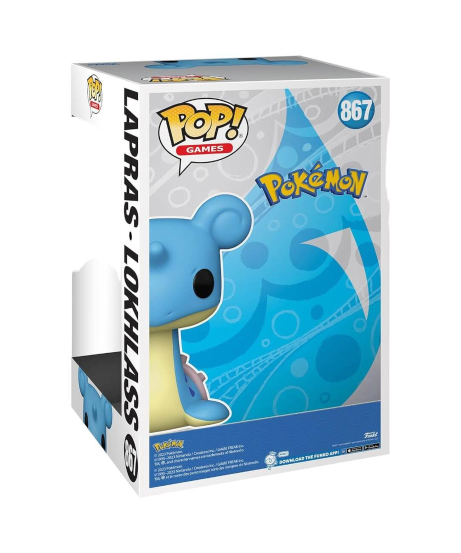 Pokémon - Lapras (Super Sized) (864) - Lokhlass Jumbo Funko Pop! Games Vinyl Figure EMEA 25 cm