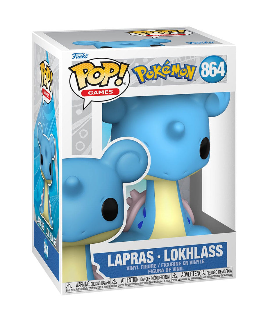 Pokémon - Lapras (864) - Lokhlass Funko Pop! Games Vinyl Figure EMEA 11 cm