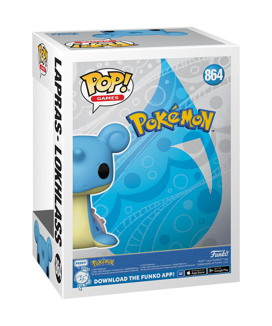Pokémon - Lapras (864) - Lokhlass Funko Pop! Games Vinyl Figure EMEA 11 cm