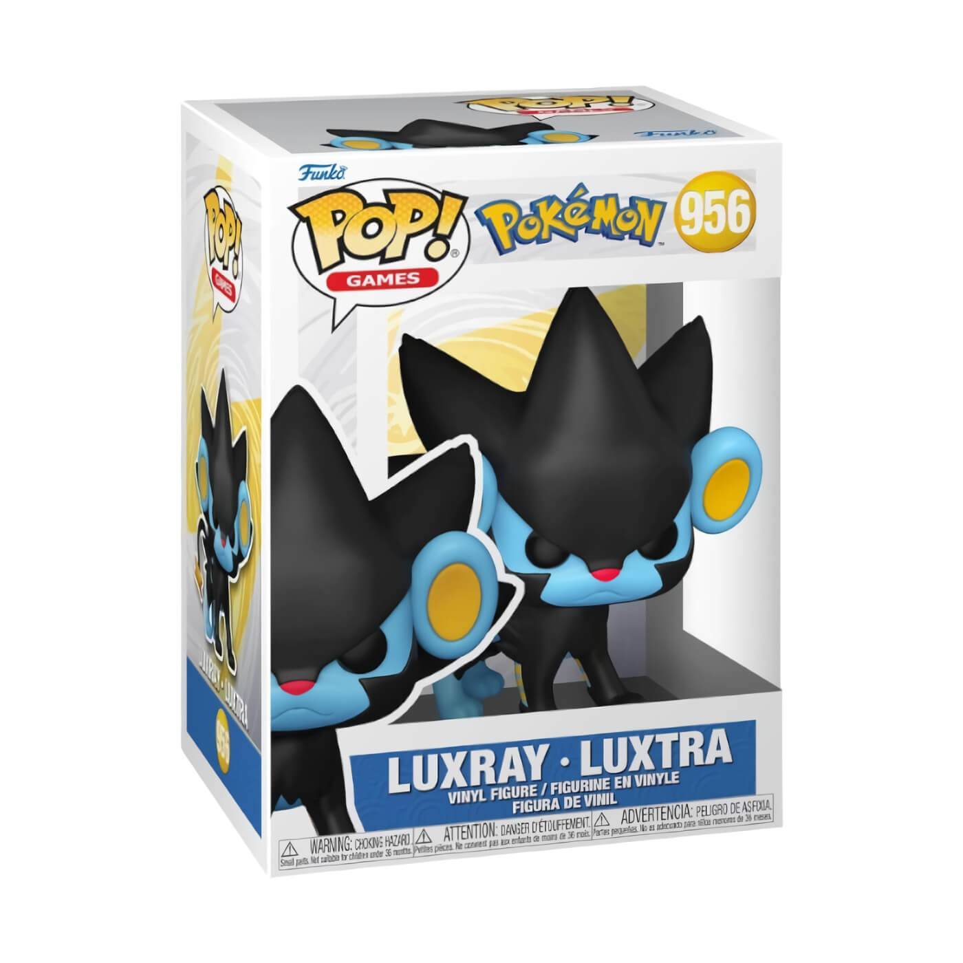 Pokémon - Luxray (956) - Luxtra Funko Pop! Games Vinyl Figure EMEA 9 cm