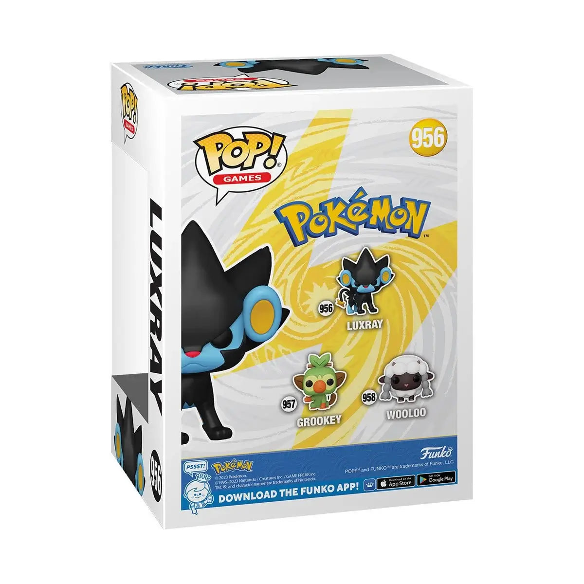 Pokémon - Luxray (956) - Luxtra Funko Pop! Games Vinyl Figure EMEA 9 cm