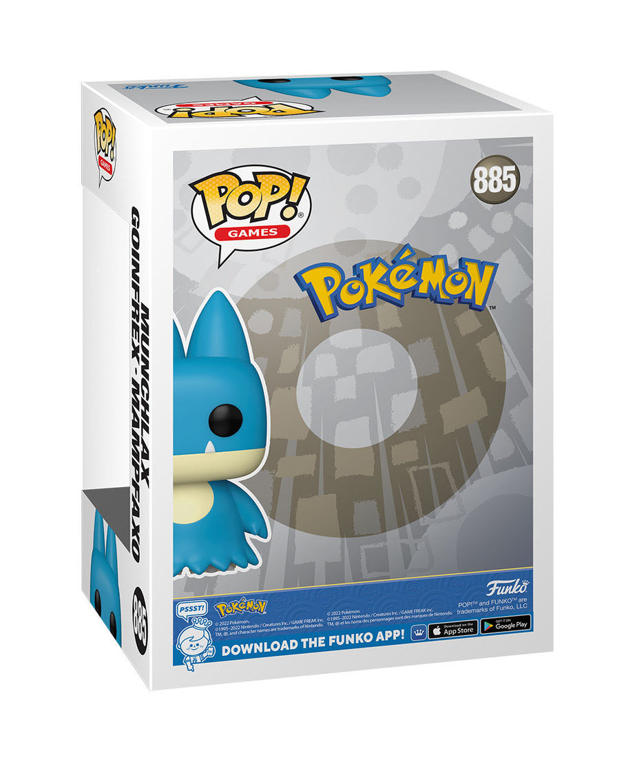 Pokémon - Munchlax (885) - Goinfrex - Mampfaxo Funko Pop! Games Vinyl Figure EMEA 9 cm