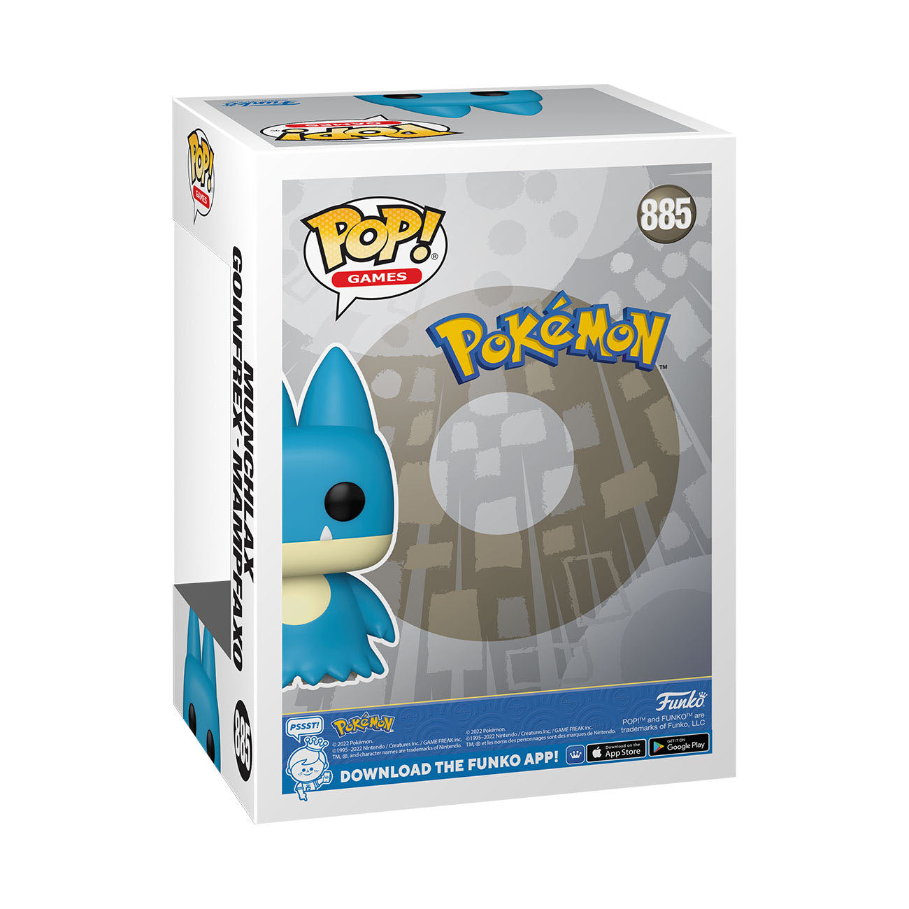 Pokémon - Munchlax (885) - Goinfrex - Mampfaxo Funko Pop! Games Vinyl Figure EMEA 9 cm
