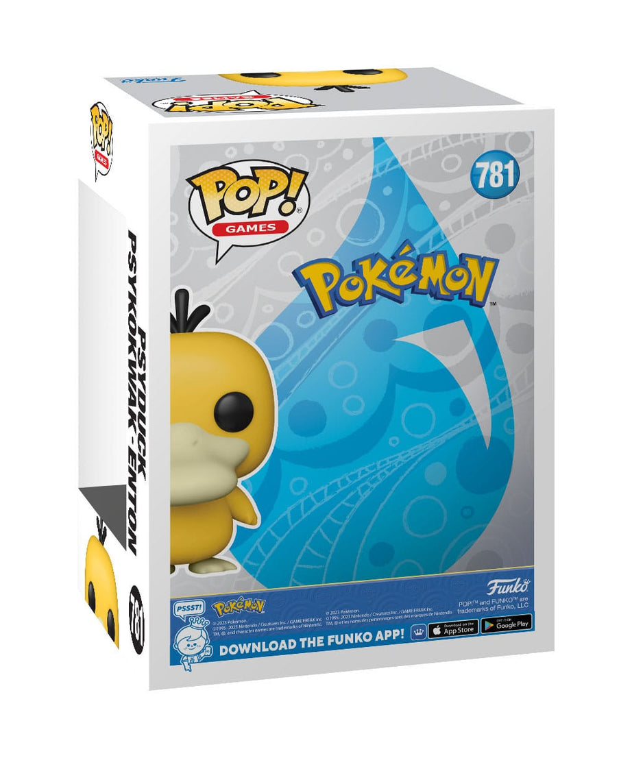 Pokémon - Psyduck (781) - Psykokwak - Enton Funko Pop! Games Vinyl Figure EMEA 8 cm