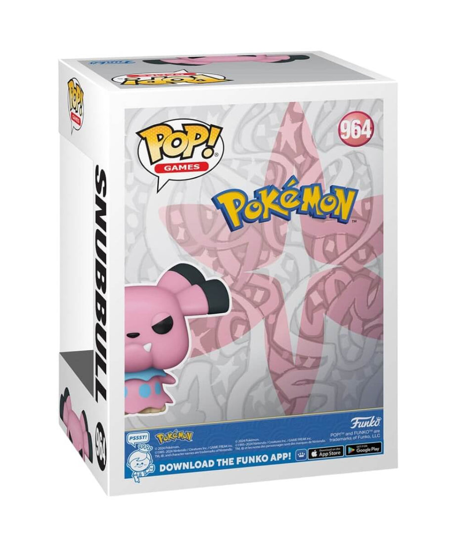 Pokémon - Snubbull (964) Funko Pop! Games Vinyl Figure EMEA 8 cm