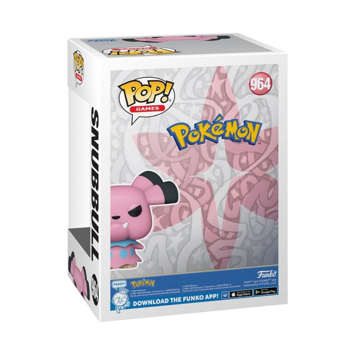 Pokémon - Snubbull (964) Funko Pop! Games Vinyl Figure EMEA 8 cm