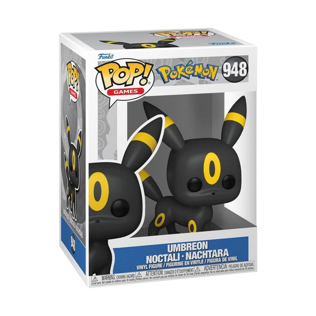 Pokémon - Umbreon (948) - Noctali - Nachtara Funko Pop! Games Vinyl Figure EMEA 9 cm