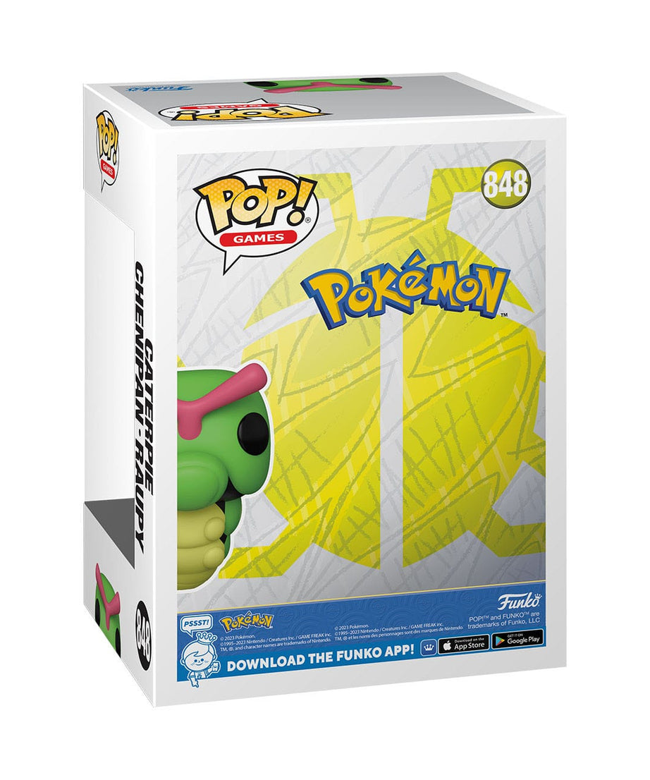 Pokémon - Caterpie (848) - Chenipan - Raupy Funko Pop! Games Vinyl Figure 9 cm
