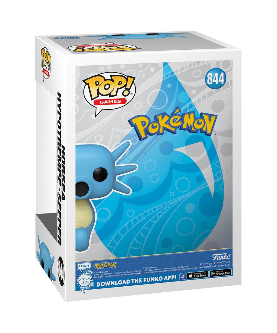 Pokémon - Horsea (844) - Hypotrempe - Seeper Funko Pop! Games Vinyl Figure 10 cm