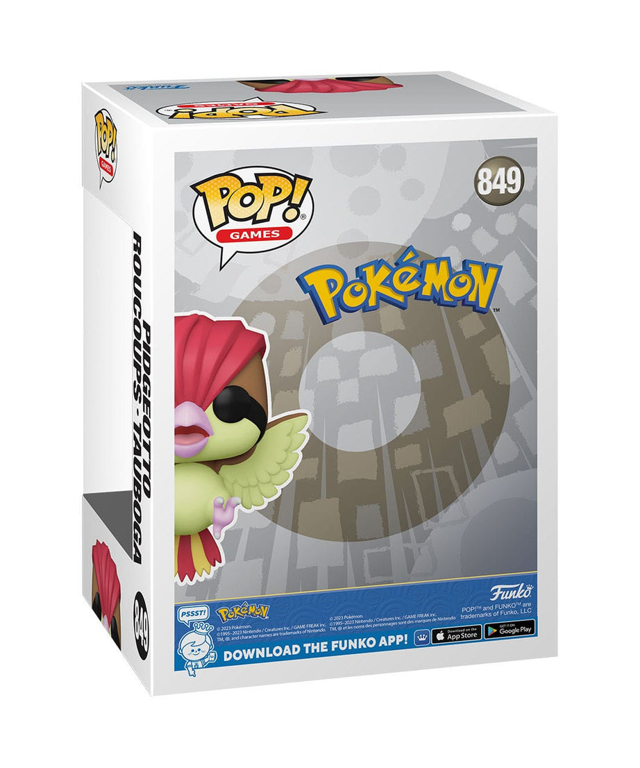 Pokémon - Pidgeotto (849) - Roucoups - Tauboga Funko Pop! Games Vinyl Figure 10 cm