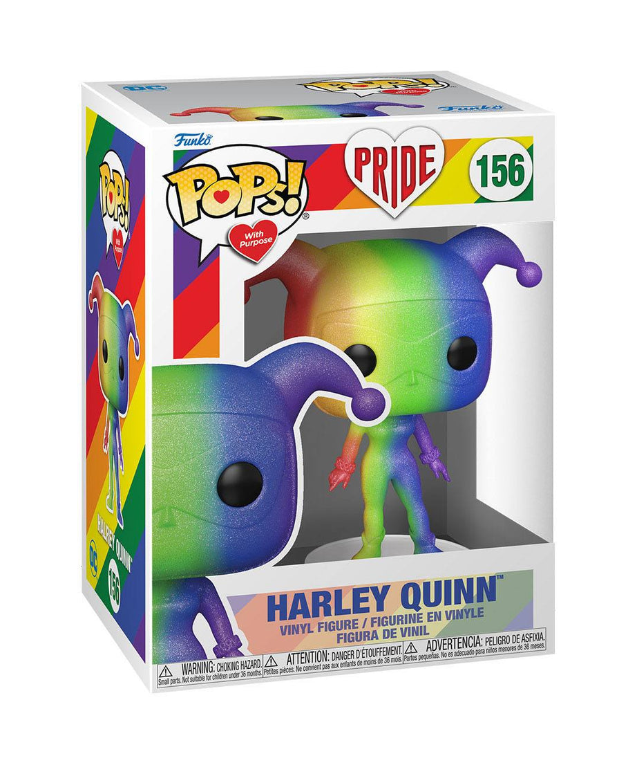 Pride 2022 DC Comics - Harley Quinn (156) Funko Pop! Heroes Vinyl Figure 9 cm