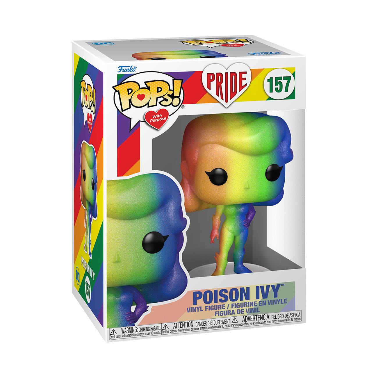 Pride 2022 DC Comics - Poison Ivy (157) Funko Pop! Heroes Vinyl Figure 9 cm