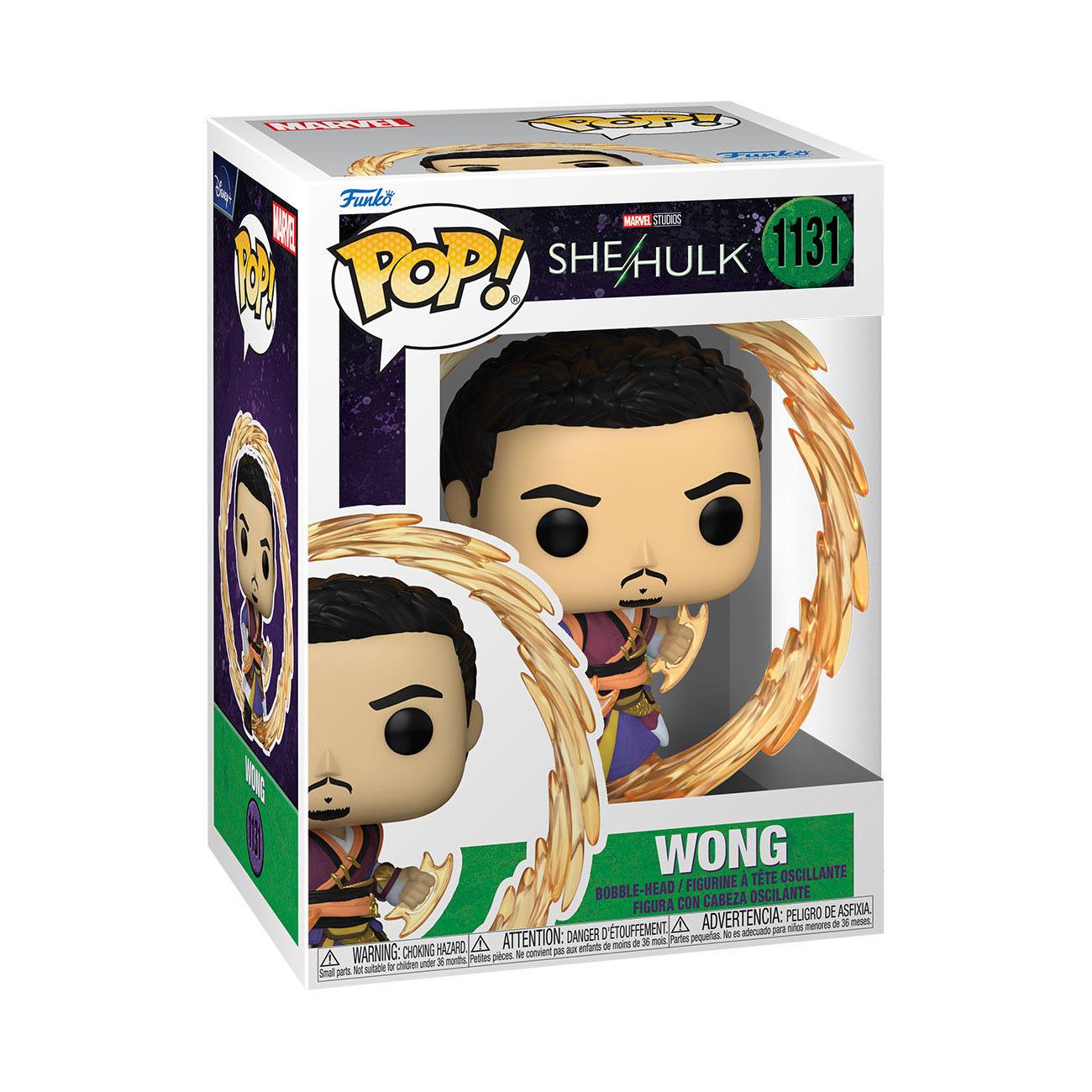 She-Hulk - Wong (1131) Funko Pop! Marvel Vinyl Figure 9 cm