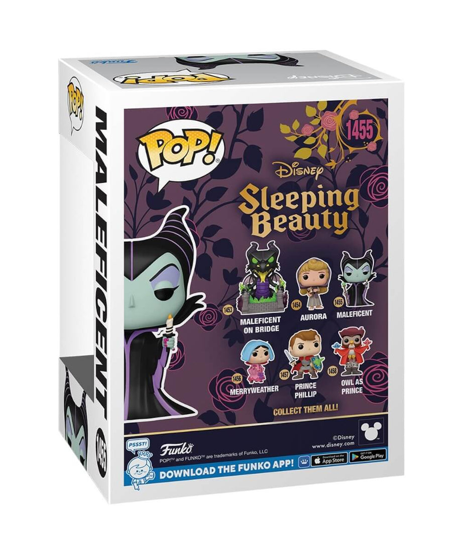 Sleeping Beauty - Maleficent with Candle (1455) Funko Pop! Disney Vinyl Figure 9 cm