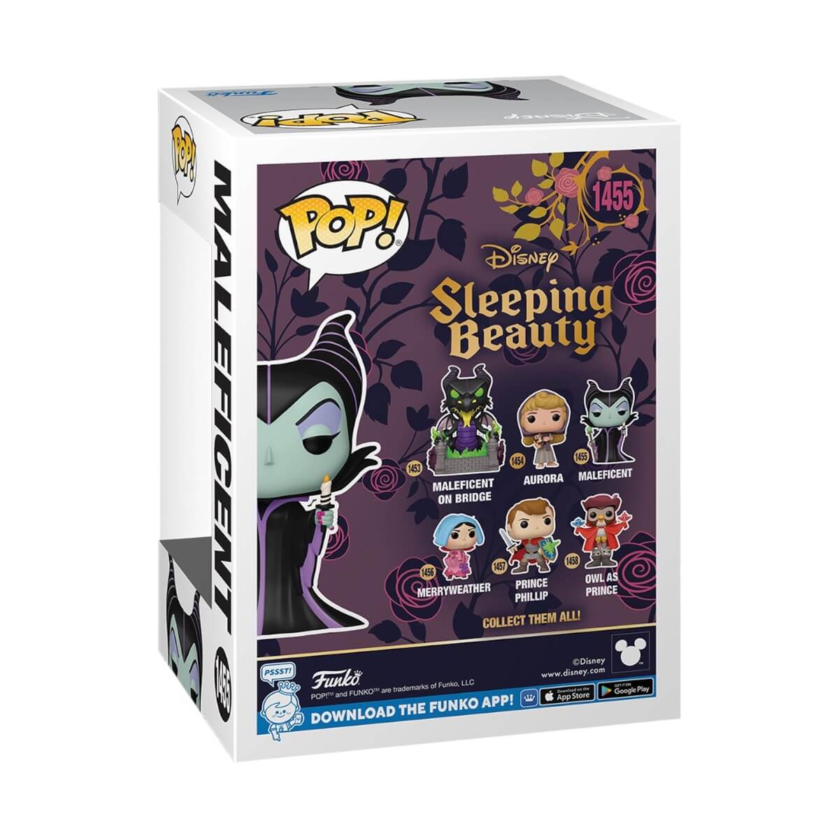 Sleeping Beauty - Maleficent with Candle (1455) Funko Pop! Disney Vinyl Figure 9 cm