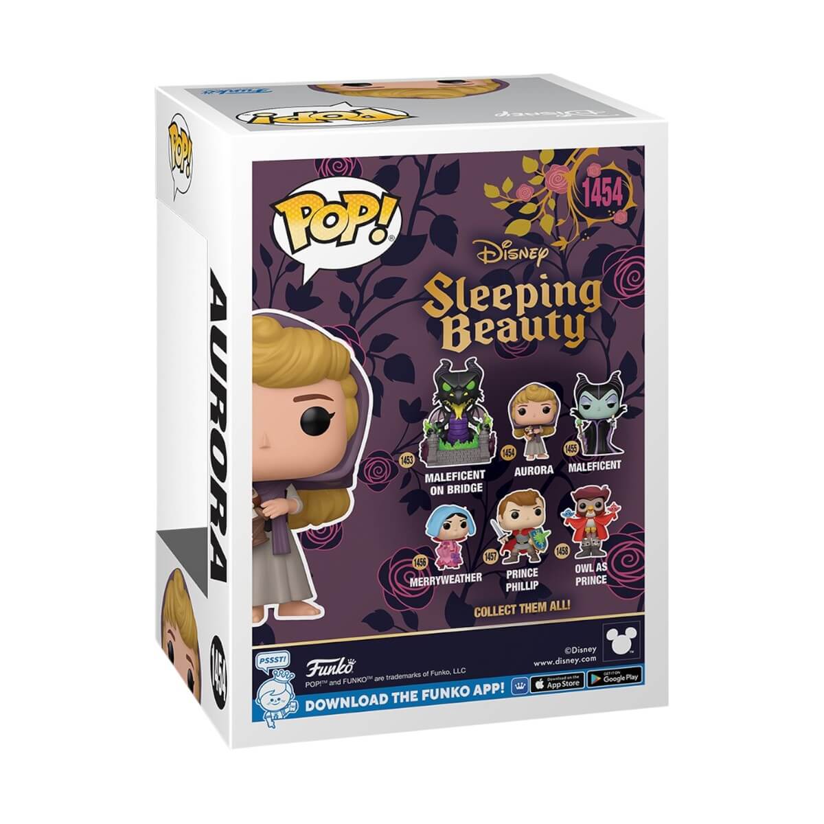Sleeping Beauty - Princess Aurora with Owl (1454) Funko Pop! Disney Vinyl Figure 9 cm