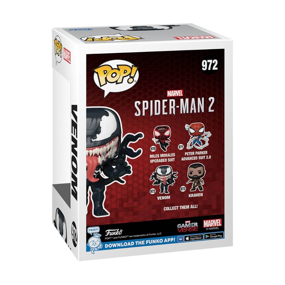 Spider-Man 2 - Venom (972) Funko Pop! Marvel Gamerverse Vinyl Figure 9 cm