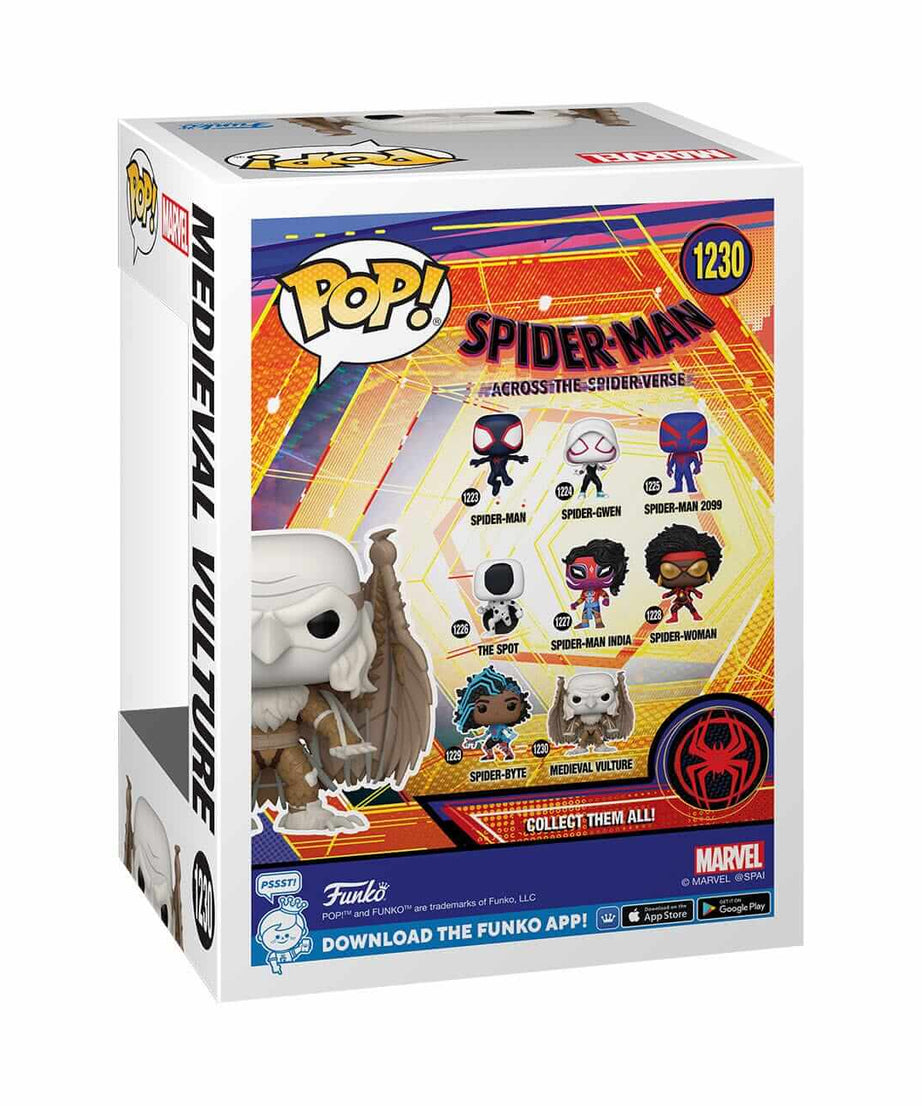 Spider-Man: Across the Spider-Verse - Medieval Vulture (1230) Funko Pop! Marvel Vinyl Figure 9 cm
