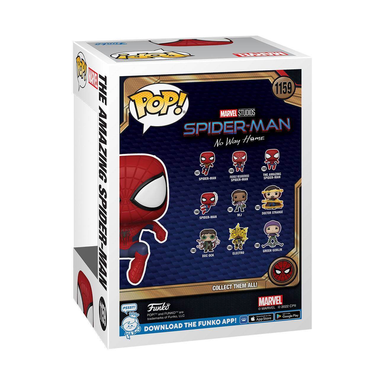 Spider-Man: No Way Home - The Amazing Spider-Man (1159) Funko Pop! Marvel Gamerverse Vinyl Figure 9 cm