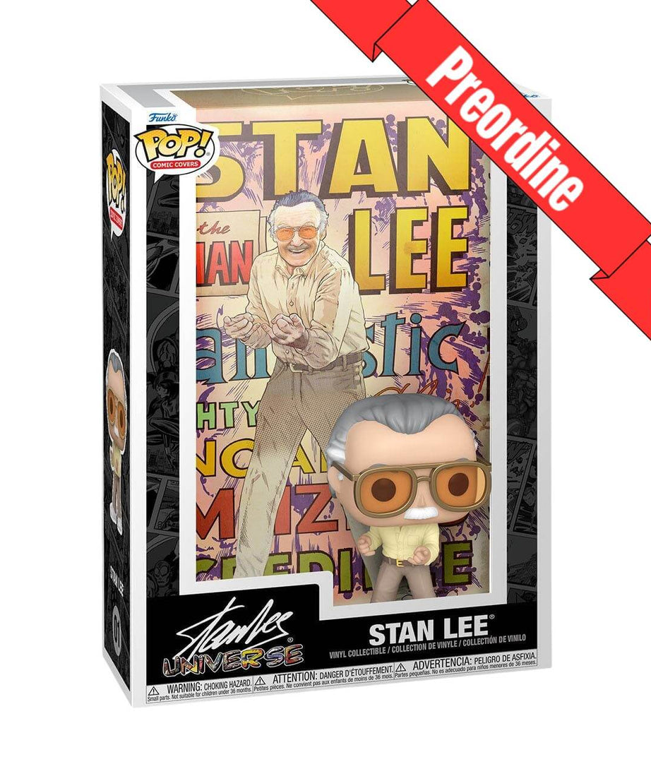 Stan Lee Universe - Stan Lee (01) Funko Pop! Comic Covers Marvel Vinyl Figure 9 cm